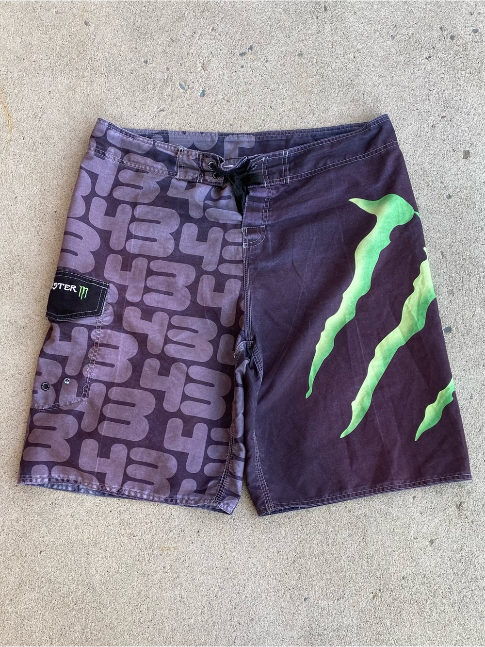 Y2k Monster Energy Board Shorts